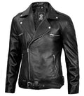 Classic Men’s Black Leather Jacket